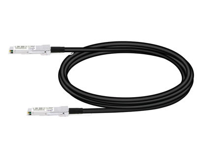 Lanview MO-I-QSFP-DAC-3M InfiniBand og fiberoptisk kabel QSFP+ Sort