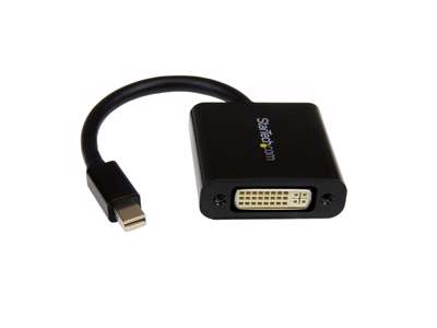 StarTech.com MDP2DVI3 videokabel adapter 0,13 m Mini DisplayPort DVI-I Sort