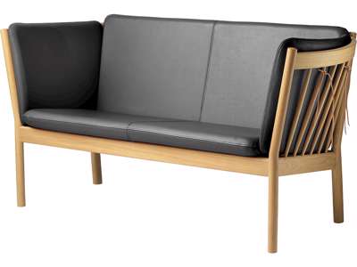 Sofa, J148, H:78.3xB:152.2xD:69.1 cm, Erik Ole Jørgensen, FDB Møbler