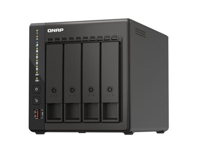 QNAP QVP-41C NAS & lagringsserver Tower Intel® Celeron® J6412 8 GB DDR4 Sort