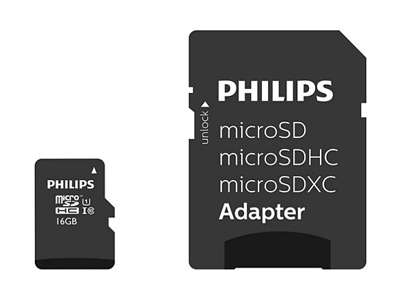 Philips FM16MP45B/00 hukommelseskort 16 GB MicroSDHC UHS-I Klasse 10