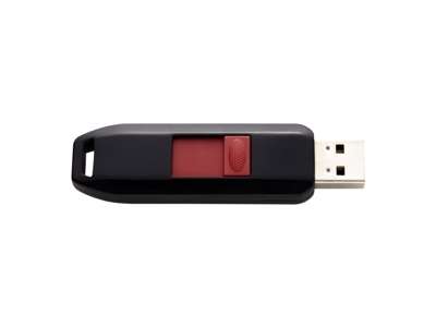 Intenso 8GB USB2.0 USB-nøgle USB Type-A 2.0 Sort, Rød