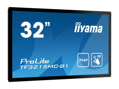 iiyama ProLite TF3215MC-B2 computerskærm 81,3 cm (32") 1920 x 1080 pixel Fuld HD LED Berøringsskærm Kiosk Sort