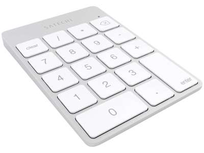 Satechi ST-SALKPS numerisk tastatur Laptop/PC Bluetooth Sølv