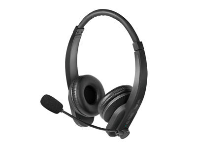 LogiLink BT0060 hovedtelefoner/headset Trådløs Kontor/Callcenter Bluetooth Sort