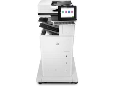 HP LaserJet Enterprise Flow MFP M636z, Print, kopiering, scanning, fax, Scan til e-mail; Tosidet print; 150-arks ADF; Energibesparende; Stærk sikkerhed