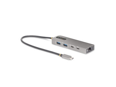 StarTech.com 10G2A1C25EPD-USB-HUB dockingstation Ledningsført USB 3.2 Gen 2 (3.1 Gen 2) Type-C Grå