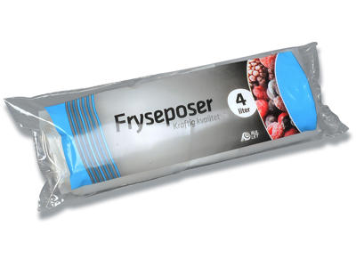 Fryseposer, 4 liter, 36 micron, 22 poser pr rulle, Rul-Let 