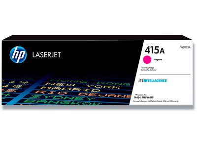 Toner, 415A, Magenta-rød, 2.100 sider, HP W2033A