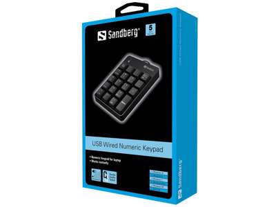 Sandberg USB Wired Numeric Keypad 