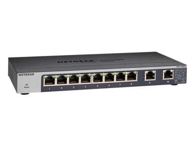 NETGEAR GS110MX Ikke administreret 10G Ethernet (100/1000/10000) Sort