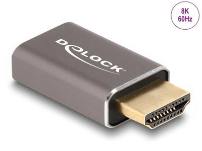 DeLOCK 60081 kabel kønsskifter HDMI Grå