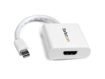 StarTech.com MDP2HDW videokabel adapter 0,12 m Mini-DisplayPort HDMI Hvid