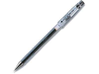 Rollerball gelpen, 0.4 mm, 0.2 mm, Sort, Pilot G-TEC-C4 Extra Fine BL-GC4-B