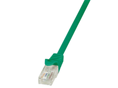 LogiLink 0.25m Cat.5e U/UTP netværkskabel Grøn 0,25 m Cat5e U/UTP (UTP)