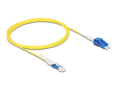 DeLOCK 88306 InfiniBand og fiberoptisk kabel 2 m CS LC Blå, Gul