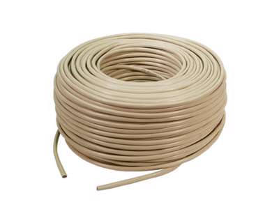 LogiLink CPV0020 netværkskabel Beige 305 m Cat5e