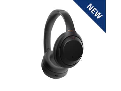 Sony WH-1000XM4 Hovedtelefoner Trådløs Headset Opkald/musik USB Type-C Bluetooth Sort