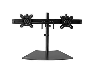 StarTech.com ARMBARDUO skærmbeslag og -stativer 61 cm (24") Skrivebord Sort