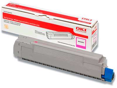 Toner, C332-MC363, Magenta-rød, 3.000 sider, OKI 46508710