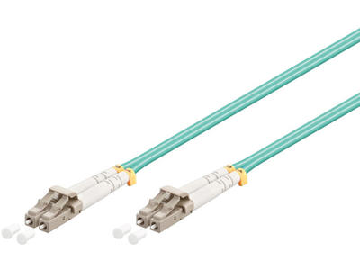 Microconnect FIB442010-FLAT InfiniBand og fiberoptisk kabel 10 m LC Turkisfarve