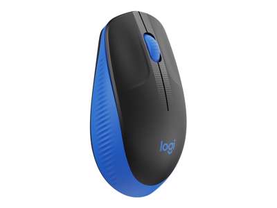 Logitech M190 Full-size wireless mouse, Blue