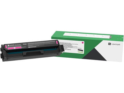 Toner, 20N2XM0, Magenta-rød, 6.700 sider, Lexmark