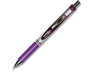 Rollerball gelpen, 0.7 mm, 0.35 mm, Violet, Pentel EnerGel BL77-VO