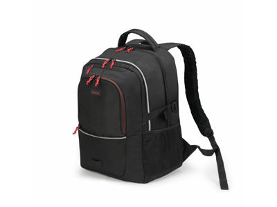 DICOTA Backpack Plus SPIN rygsæk Sort Polyester