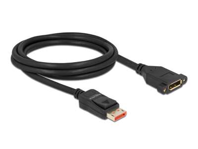 DeLOCK 87097 DisplayPort kabel 2 m Sort