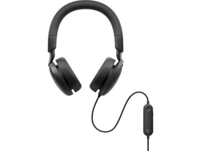 DELL WH5024 Headset Ledningsført Opkald/musik USB Type-C Sort