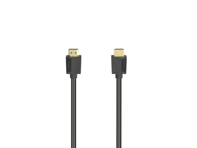 Hama 00205241 HDMI-kabel 1 m HDMI Type A (Standard) Sort