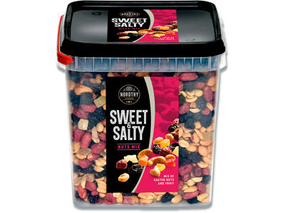 Nøddemix, Sweet & Salty, 2.700g, Nordthy