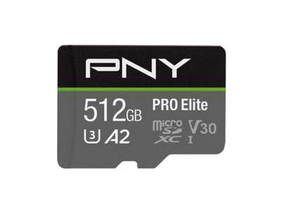 PNY PRO Elite microSDXC 512GB Klasse 10