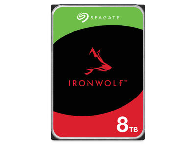 Seagate IronWolf ST8000VN002 harddisk 8 TB 5400 rpm 256 MB 3.5" Serial ATA III