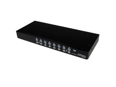 StarTech.com SV1631DUSBU KVM Switch Stativ-montering Sort