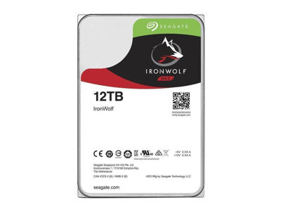 Seagate NAS HDD IronWolf harddisk 12 TB 7200 rpm 256 MB 3.5" Serial ATA III