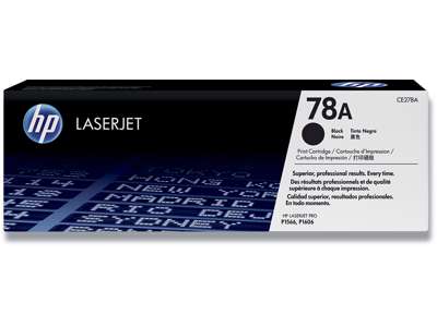 Toner, 78A, Black-sort, 2.100 sider, HP CE278A