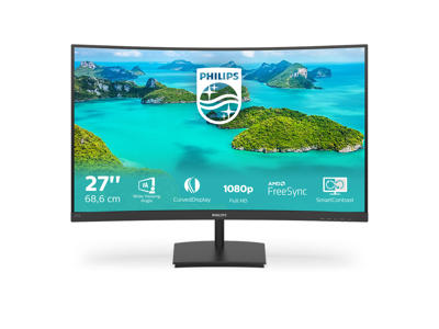 Philips E Line 271E1SCA/00 LED display 68,6 cm (27") 1920 x 1080 pixel Fuld HD LCD Sort