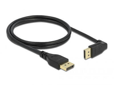 DeLOCK 87143 DisplayPort kabel 1 m Sort