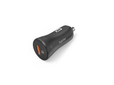 Hama Qualcomm® Quick Charge™ 3.0 Strømbank, Smartphone, Tablet Sort Cigartænder Hurtig opladning Automatisk