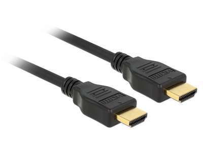 DeLOCK 84714 HDMI-kabel 2 m HDMI Type A (Standard) Sort