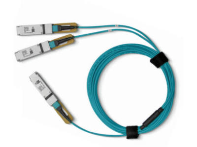 Nvidia MFA7A20-C005 InfiniBand og fiberoptisk kabel 5 m QSFP28 2x QSFP28 Blå