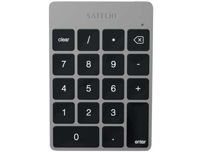 Satechi ST-SALKPM numerisk tastatur Laptop/PC Bluetooth Grå