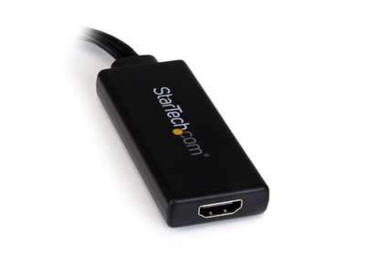 VGA to HDMI Adapter with USB Audio & Pow