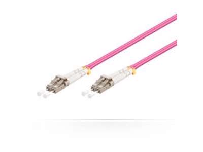 Microconnect FIB440425P InfiniBand og fiberoptisk kabel 25 m LC Violet