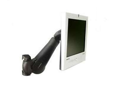 Ergotron 400 Series LCD Arm skærmbeslag og -stativer 68,6 cm (27") Væg Sort