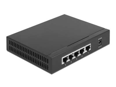 DeLOCK 87781 netværksswitch 2.5G Ethernet (100/1000/2500) Sort