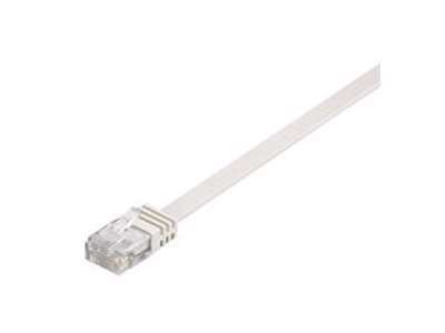 Microconnect V-UTP6015W-FLAT netværkskabel Hvid 1,5 m Cat6 U/UTP (UTP)