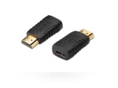 Microconnect HDM19M19FC kabel kønsskifter HDMI HDMI Mini Sort